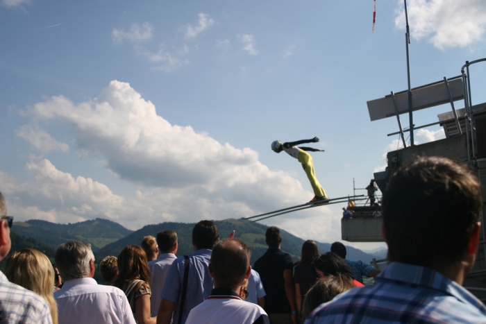 Sommer-Skispringen in Einsiedeln