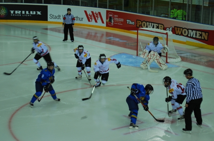 Eishockey-WM Frauen in Winterthur